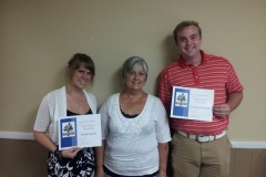 2013 Helen Hunter Scholarship Recipients